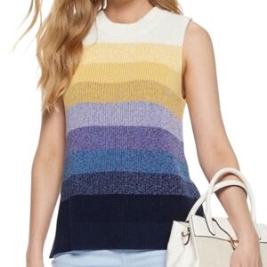 Nine West Colorblock Sleeveless Knit Top